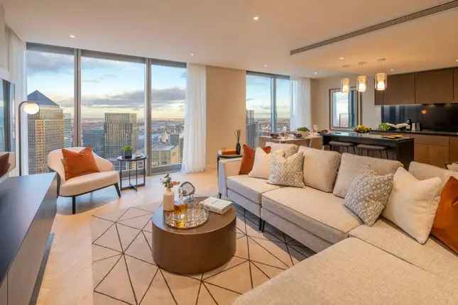 Flat for sale in Landmark Pinnacle, Canary Wharf E14