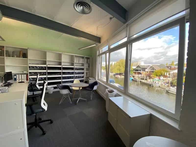 River Thames View Office: 3-Story Converted Factory