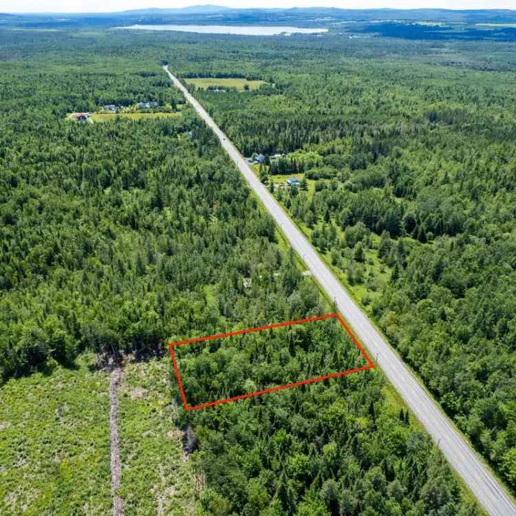 Wooded Lot For Sale Near Lac Elgin - Build Your Dream Home