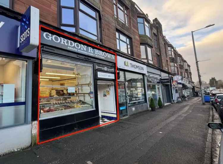 Glasgow Southside Retail Unit For Sale