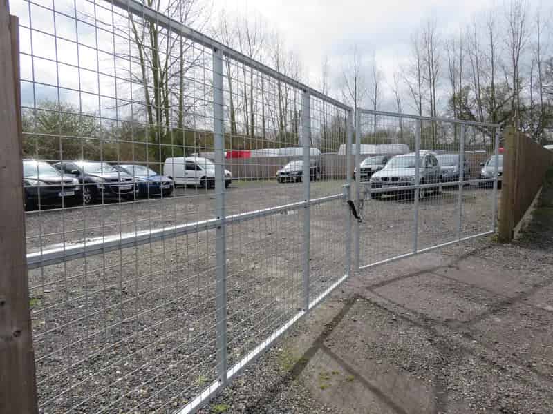 Fenced Open Storage Yard with Power and Water