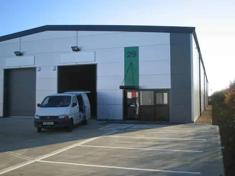 Light Industrial Warehouse Unit with Office and Parking