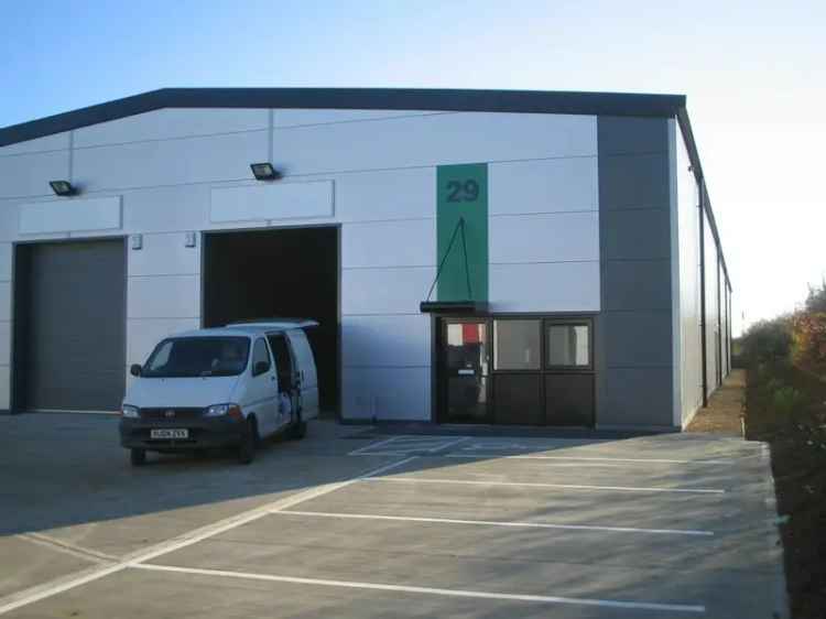 Light Industrial Warehouse Unit with Office and Parking