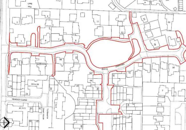 4427 sq m Freehold Land Plot For Sale By Online Auction Near Watercress Meadows