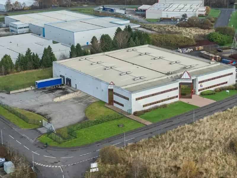 Modern Warehouse with Offices and Large Yards in Cumbernauld