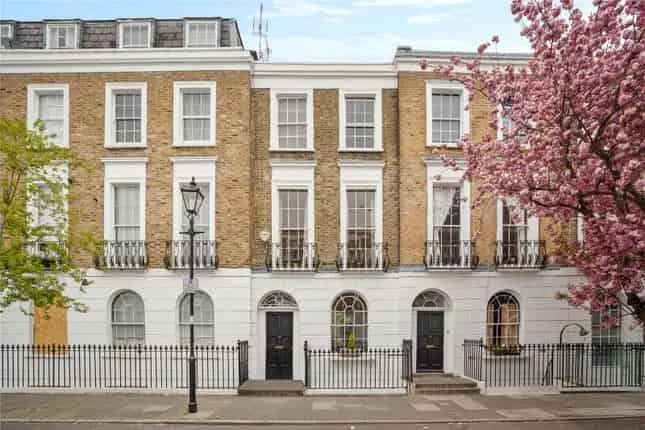 Georgian House Barnsbury Conservation Area London N1