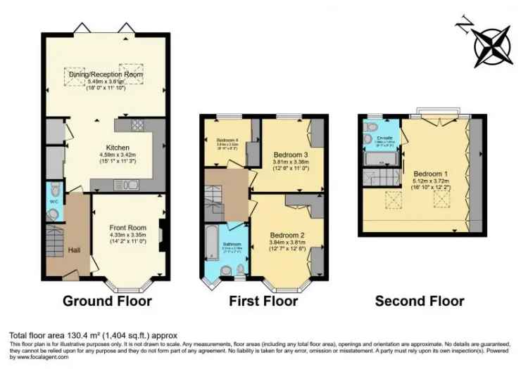 4 Bedroom Terraced House North Chingford