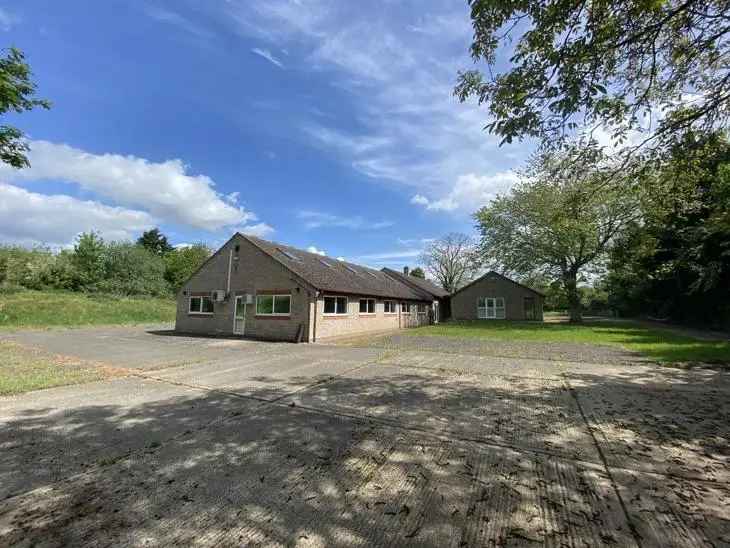 Detached Office Building Fowlmere Cambridgeshire 1 Acre Land