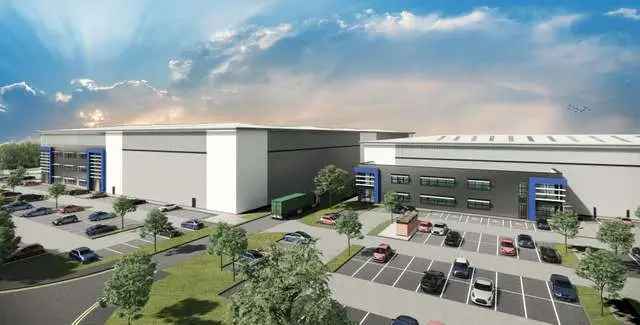 Lichfield Office Space: Sustainable Development Near Train Station