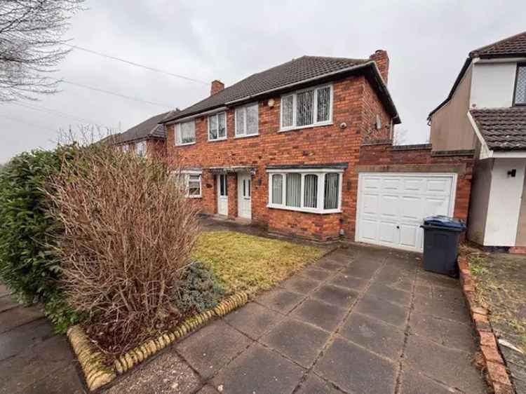 3 Bedroom Semi Detached House Great Barr