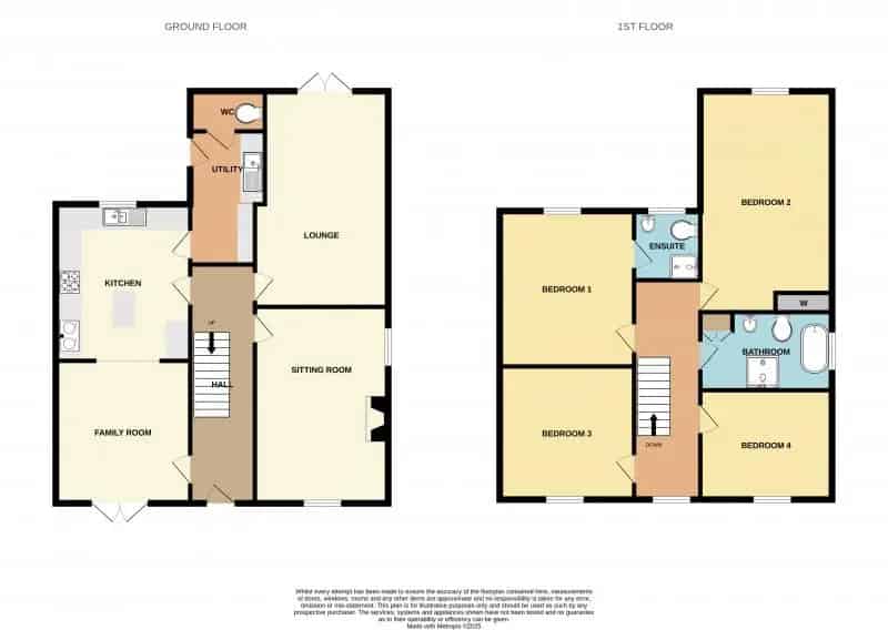4 Bedroom Detached House with Garden and Double Garage