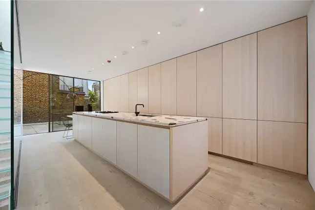 Terraced house for sale in Uxbridge Street, London W8