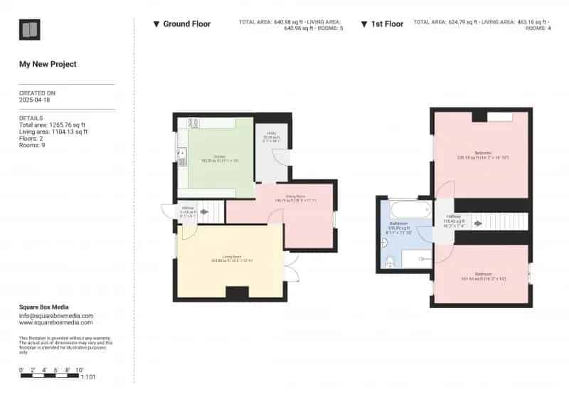 2 Bedroom End Terrace House For Sale