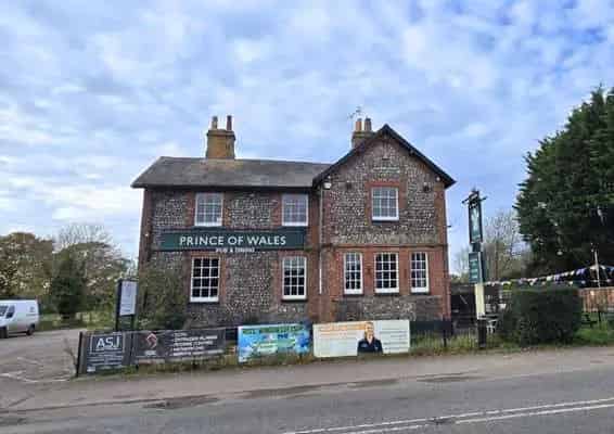 Prince of Wales Pub: Two-Story Detached Building for Sale