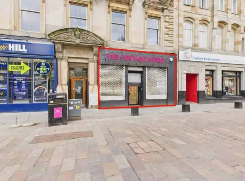 City Centre Retail Premises 1874 sqft
