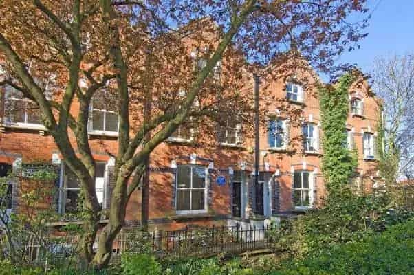Victorian House in Hampstead Heath Near Sir Nikolaus Pevsner's Former Home
