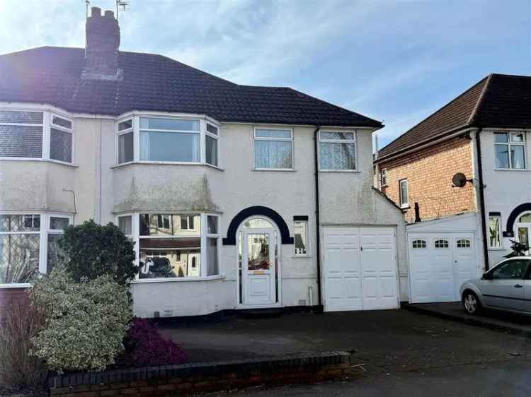 3 Bedroom Semi-Detached House for Sale in Solihull