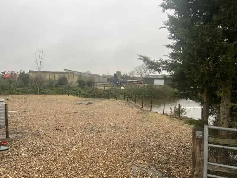 4300 sq ft Secure Rural Yard to Let near Tiptree