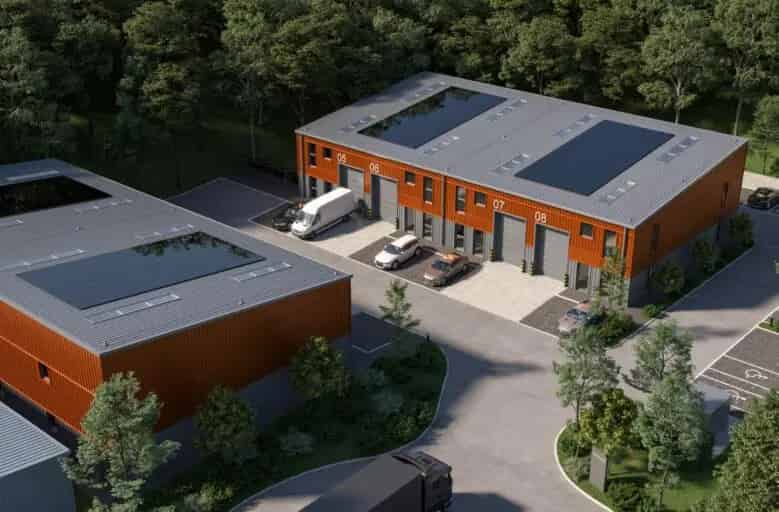 New Industrial Units to Let Crowborough 149.2 sq m to 1623 sq m
