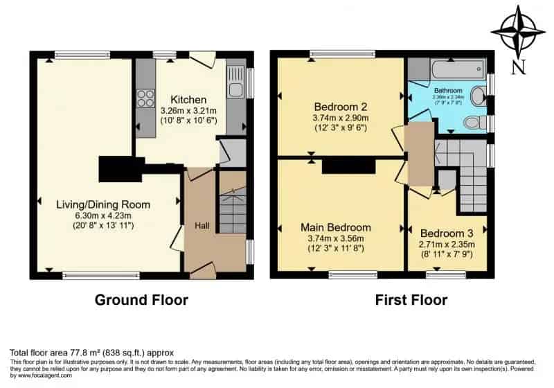 3 Bedroom Semi Detached House Leigh WN7