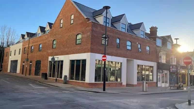 High Street Retail Unit with Residential Apartments