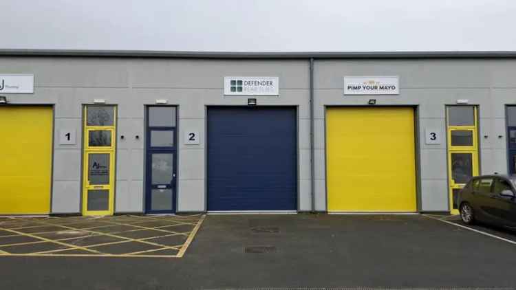 Industrial Unit for Lease Pershore 598 sq ft