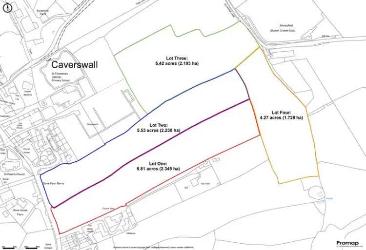 5.81 Acres Arable Land Staffordshire