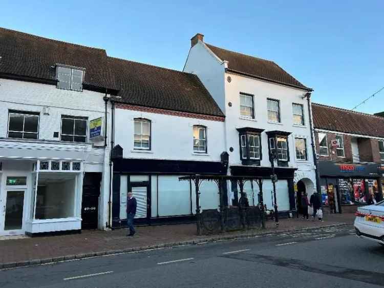 Bridgnorth High Street Retail Unit To Let