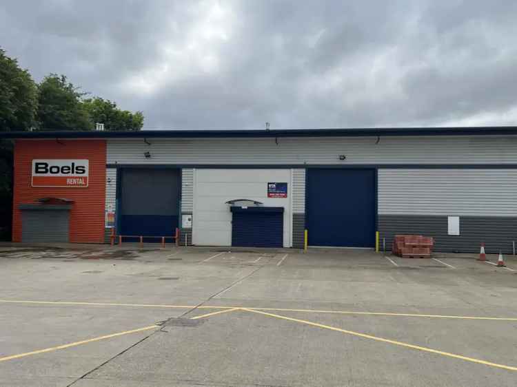 Mid Terraced Industrial Warehouse Unit To Let