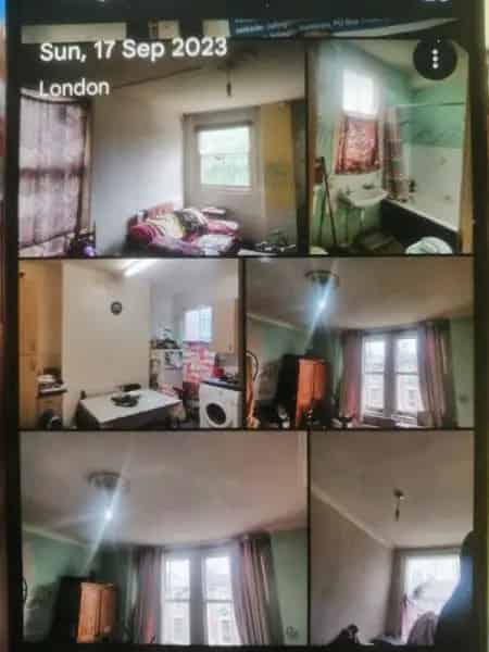 Spacious Double Bedroom with Large Living Room