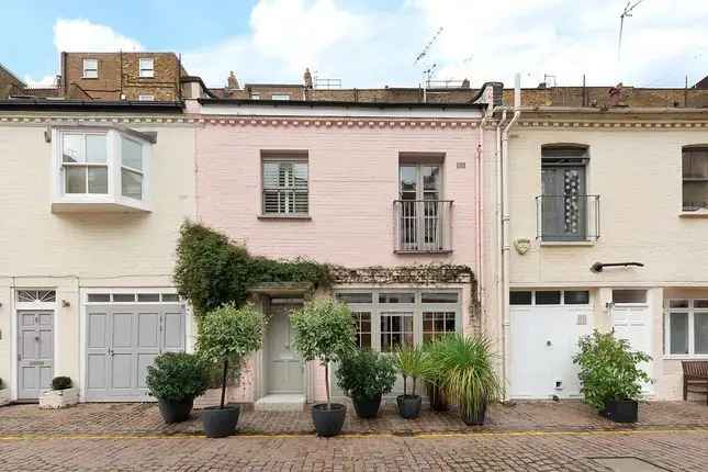 Terraced house to rent in Petersham Mews, London SW7