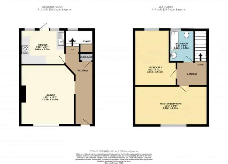 2 Bedroom Terraced House For Sale No Onward Chain