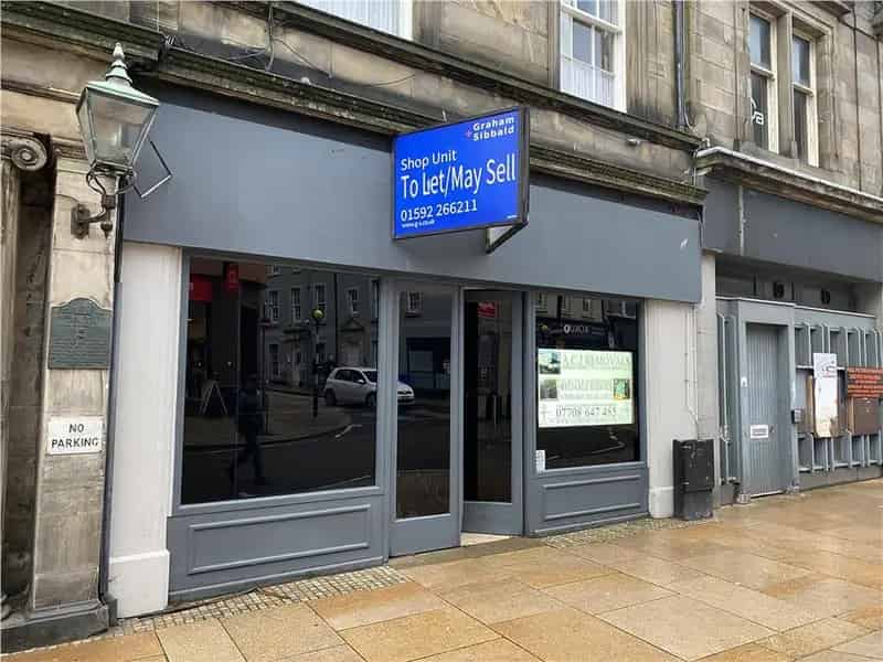 Retail Unit For Lease in Kirkcaldy High Street