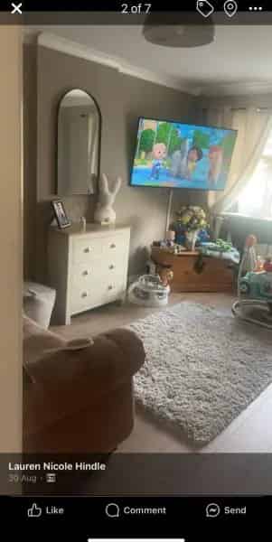 Freshly Decorated House with Garden and Drive