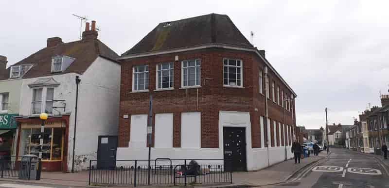 Former Bank Premises - Two Story Commercial Space For Sale or Let