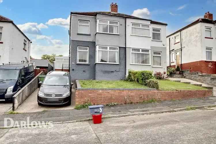 3 Bedroom Semi Detached House for Sale in Rumney Cardiff