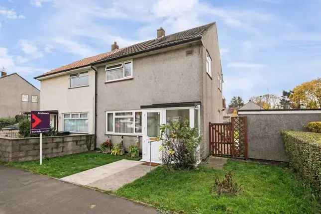 Semi-detached house for sale in Rowlandson Gardens, Lockleaze, Bristol, Bristol City BS7