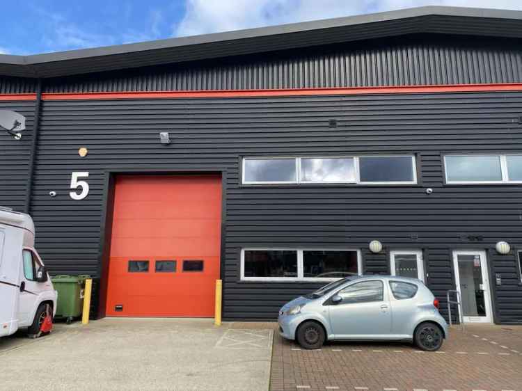 Modern Steel Portal Framed Industrial Warehouse Unit