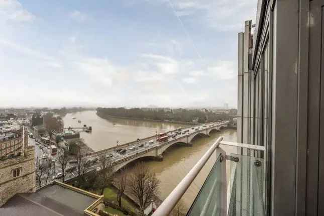 2 Bed Flat to Rent Putney Wharf Tower River Views Short Let