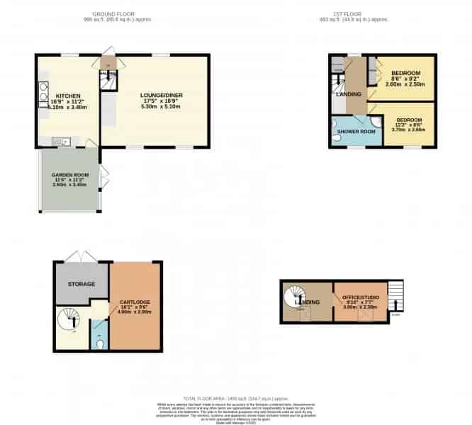 2 Bedroom Cottage with Cartlodge and Garden