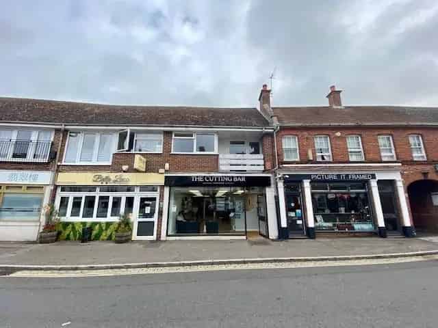 Hairdressers with 2-Bed Apartment - Ground Floor Shop and Residential Space