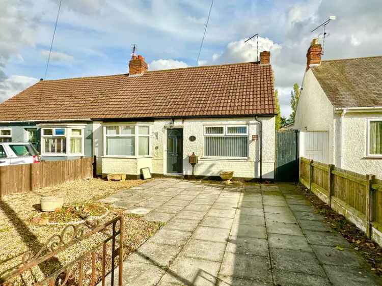 2 bedroom semi-detached bungalow for sale