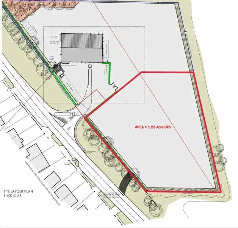 1.5 Acre Roadside Plot For Sale Near Norwich Airport