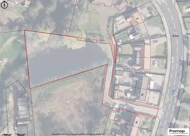 Development Land Potential Two Detached Houses 0.54 Acres