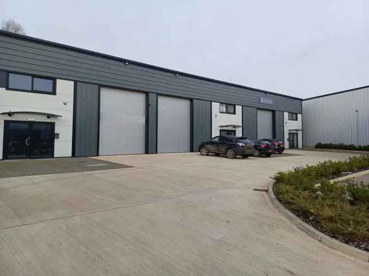 Modern Industrial Unit High Eaves 3 Parking Spaces