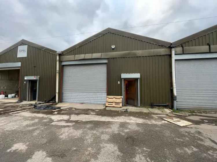 Industrial Warehouse Unit To Let Doncaster