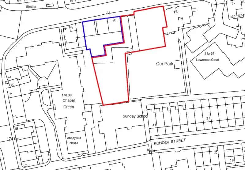 Development Plot Pudsey Four Semi Detached Homes Planning Permission