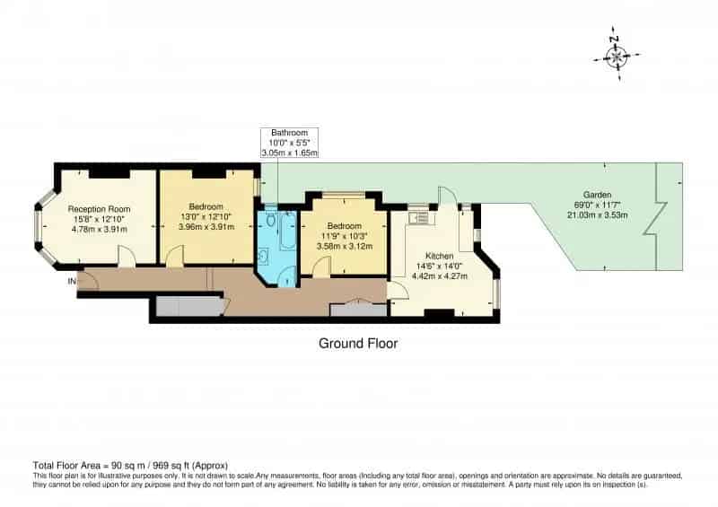 2 Bedroom Maisonette Catford SE6 Private Garden Modern Bathroom