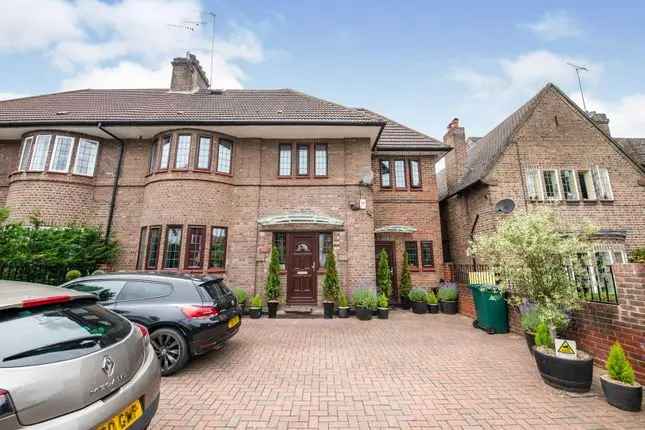 Semi-detached house for sale in Finchley Road, London NW11