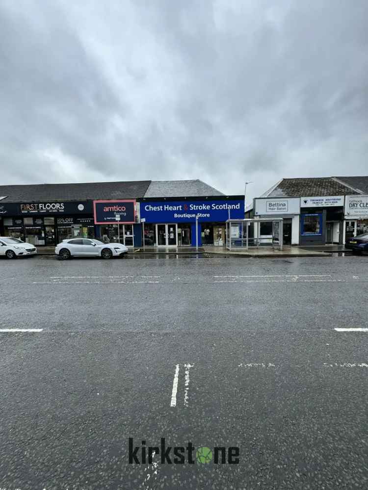 Double Retail Unit To Lease in Giffnock Southside